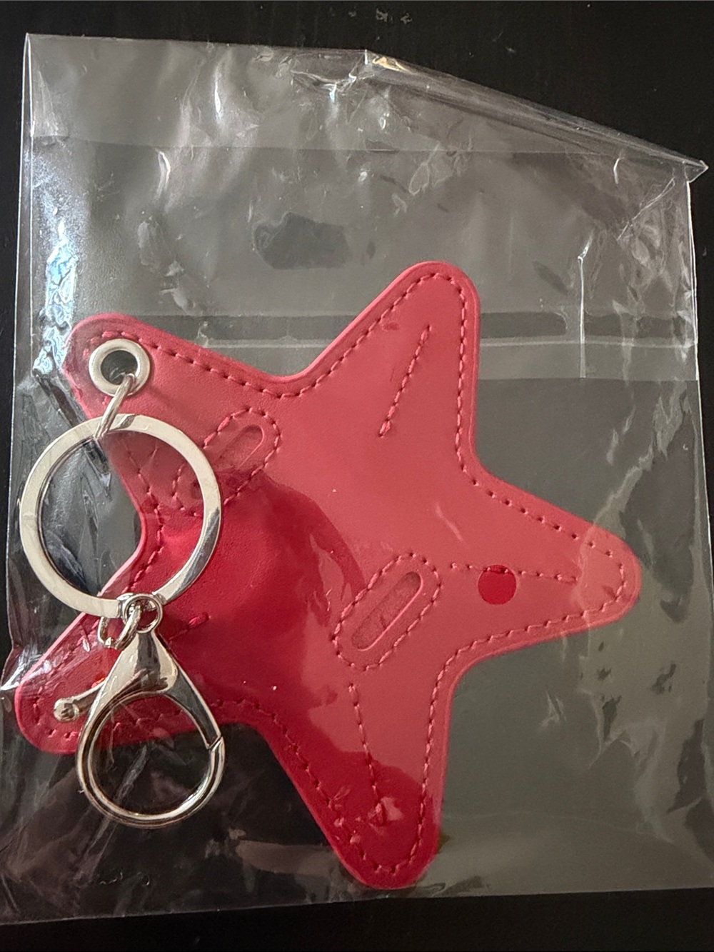 Star sunglasses keychain